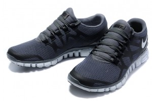 Nike Free 3.0 V3 Mens Shoes black white grey
